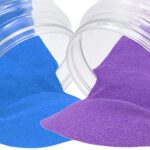 Blue And Purple Rangoli Color