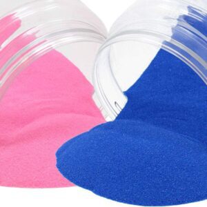 Light Pink And Dark Blue Rangoli Color