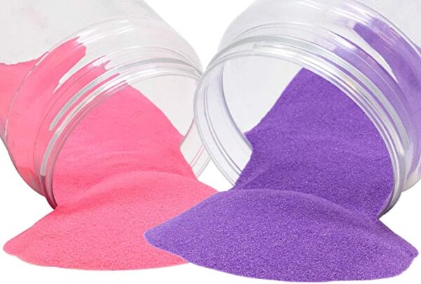 Pink And Purple Rangoli Color