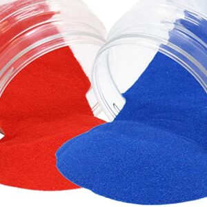 Red And Blue Rangoli Color