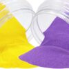 Yellow And Purple Rangoli Color