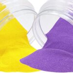 Yellow And Purple Rangoli Color