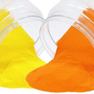 Yellow And Orange Rangoli Color