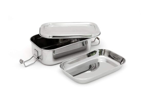 Capsule Food Pack Lunch Box with Lock Clips